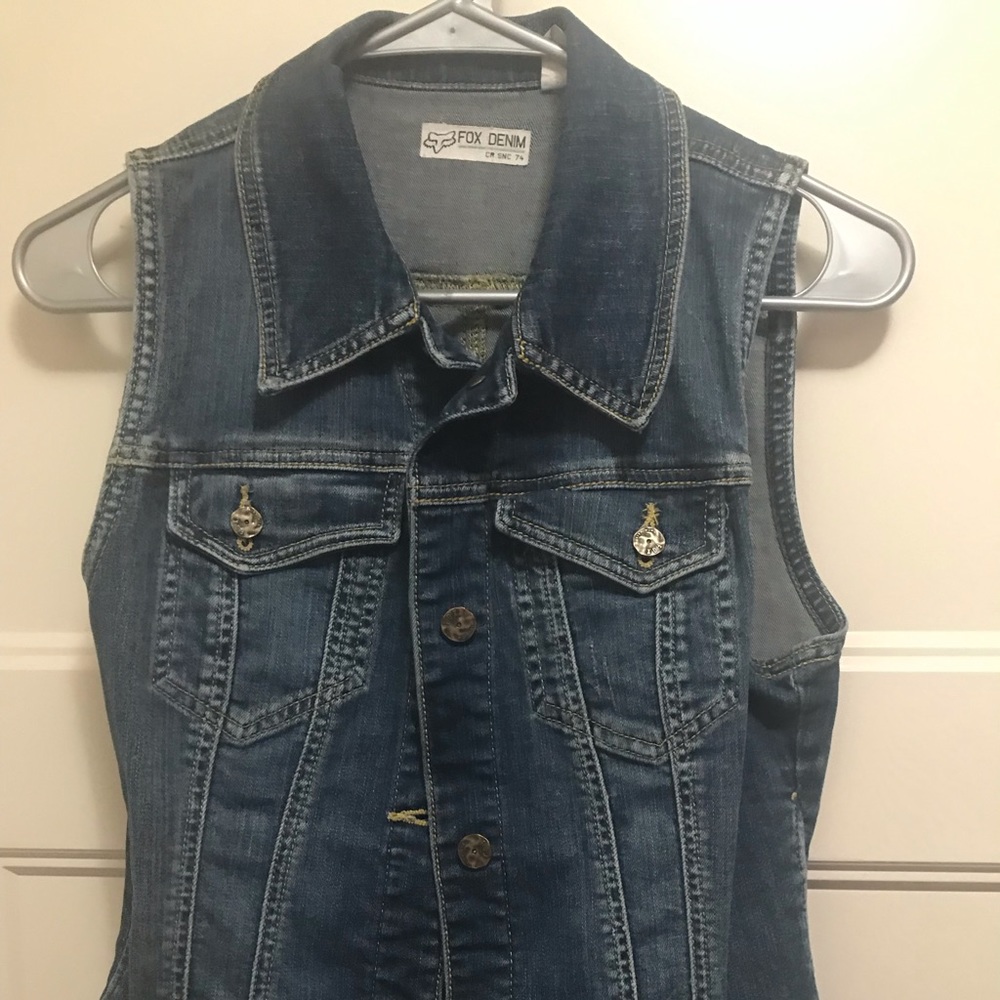 Jean Jacket Vest